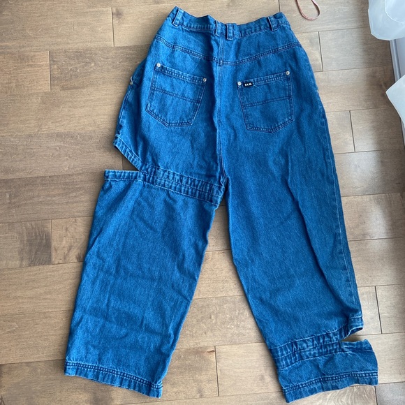 PAM Bri Bri Contrast Stitching Jeans - Picture 2 of 8